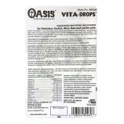 Oasis Vita-Drops High Potential Daily Multivitamin for Hamsters & Pocket Pets 2-oz