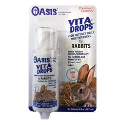 Oasis Vita-Drops High Potential Daily Multivitamin for Rabbits 2-oz