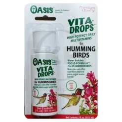 Oasis Vita Drops Multivitamin Supplement for Hummingbirds 2-oz