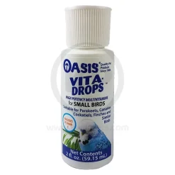 Oasis Vita Drops Multivitamin Supplement for Small Birds 2-oz
