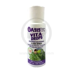 Oasis Vita Drops Multivitamin Supplement for Big Birds 2-oz
