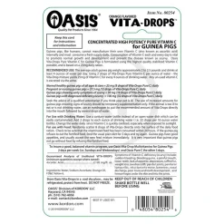 Oasis Vita-Drops Pure Vitamin C Supplement for Guinea Pigs 2-oz