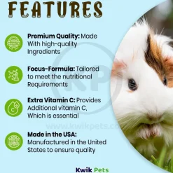Oasis Vita-Drops Pure Vitamin C Supplement for Guinea Pigs 2-oz