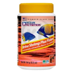 Ocean Nutrition Brine Shrimp Plus Flakes Fish Food 5.5-oz