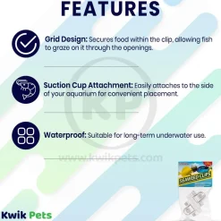 Ocean Nutrition Feeding Frenzy Seaweed Clips Clear 2 Count