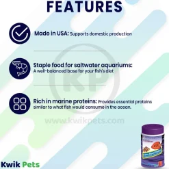 Ocean Nutrition Prime Reef Flakes Fish Food 5.5-oz