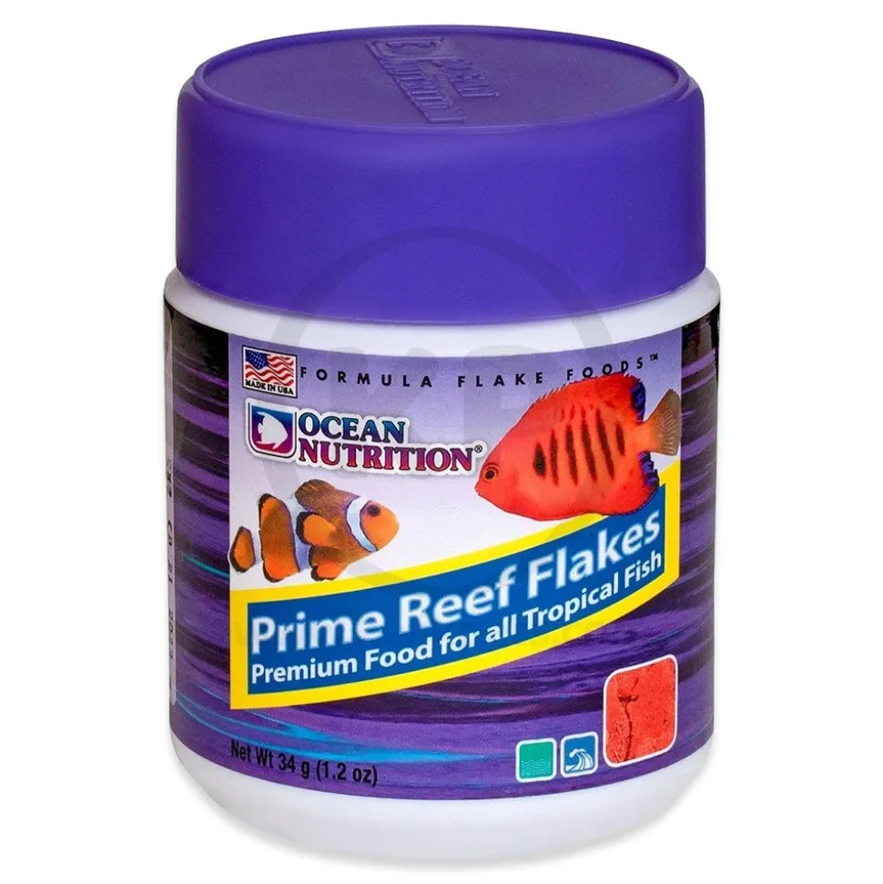 Ocean Nutrition Prime Reef Flakes Fish Food 1.2-oz