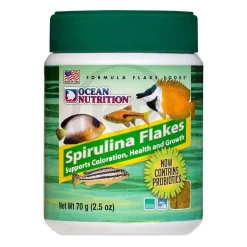 Ocean Nutrition Spirulina Flakes Fish Food 2.5-oz