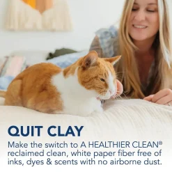 Okocat Dust Free Non-Clumping Paper Pellet Cat Litter 8-lb