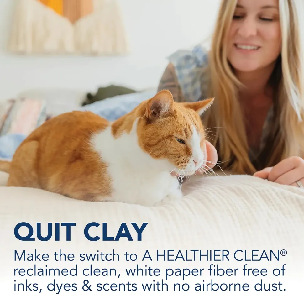 Okocat Dust Free Non-Clumping Paper Pellet Cat Litter 8-lb
