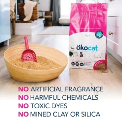 Okocat Super Soft Clumping Wood Cat Litter 10.6-lb