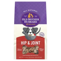 Old Mother Hubbard by Wellness Classic Mother's Solutions Hip & Joint Natural Mini Oven-Baked Biscuits Dog Treats 20-oz