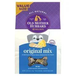 Old Mother Hubbard by Wellness Classic Original Mix Natural Mini Oven-Baked Biscuits Dog Treats 3.8-lb