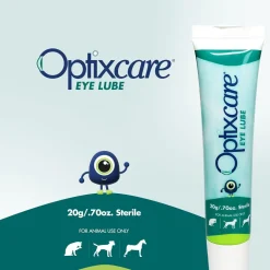 Optixcare Eye Lube Lubricant Gel for Dogs, Cats & Horses 0.70 oz