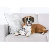 Outward Hound Fattiez Sheep Plush Dog Toy White Medium