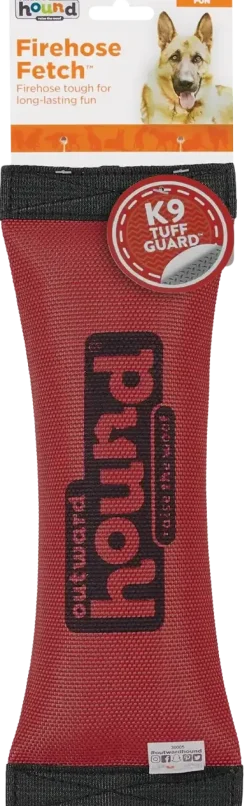 Outward Hound Firehose Squeak N Fetch Dog Toy Large