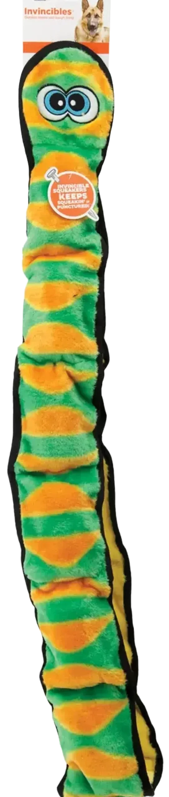 Outward Hound Invincibles Dog Toy Snake Ginormous XXL
