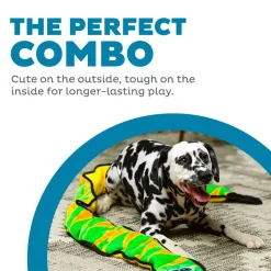 Outward Hound Invincibles Dog Toy Snake Ginormous XXL