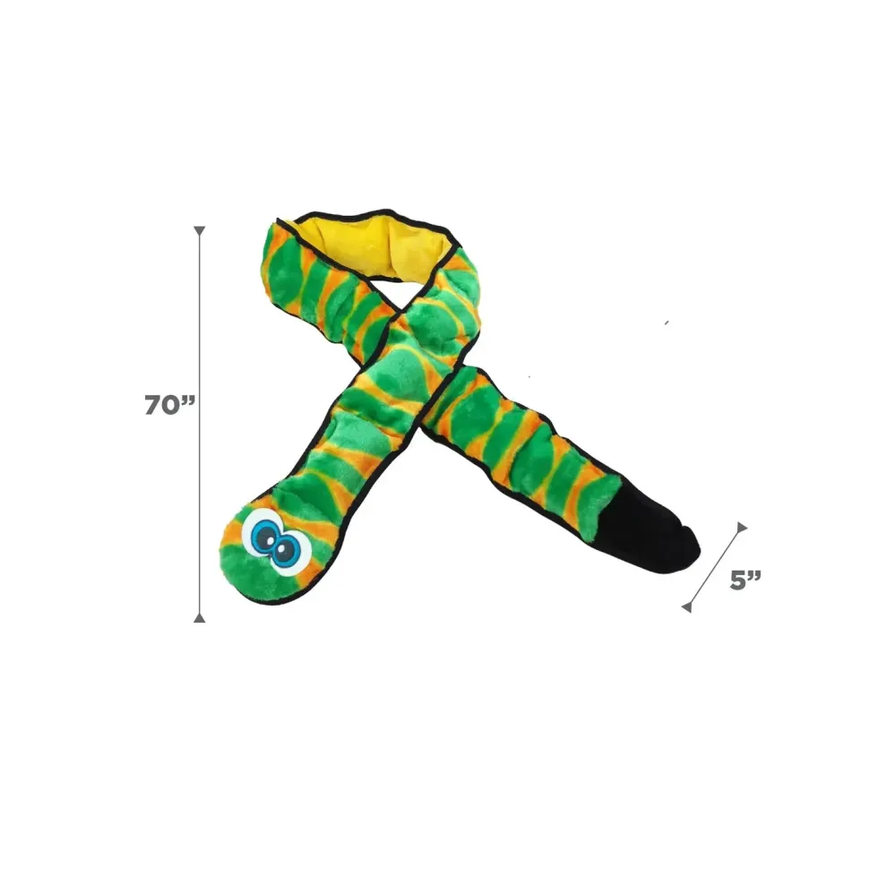 Outward Hound Invincibles Dog Toy Snake Ginormous XXL