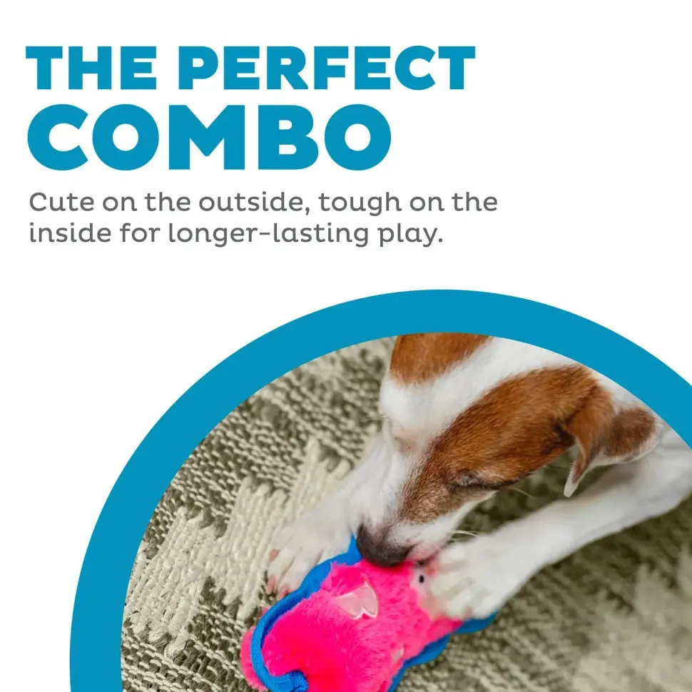 Outward Hound Invincibles Mini Dog Toy Pig XS
