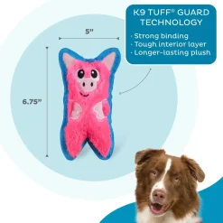 Outward Hound Invincibles Mini Dog Toy Pig XS
