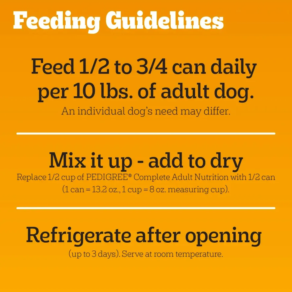 Pedigree Choice Cuts in Gravy Adult Wet Dog Food Variety Pack Beef & Country Stew 12 Count 13.2-oz