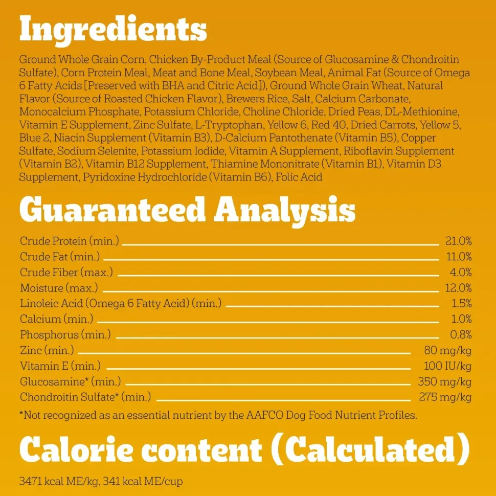 Pedigree Complete Nutrition Adult Dry Small Dog Food Roasted Chicken, Rice & Vegetable 3.5-lb