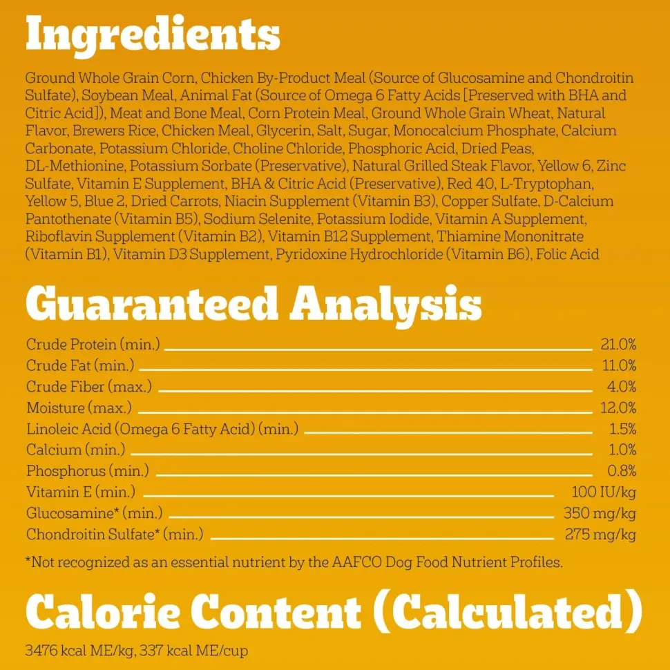Pedigree Complete Nutrition Tender Bites Small Breed Adult Dry Dog Food Chicken & Steak 3.5-lb