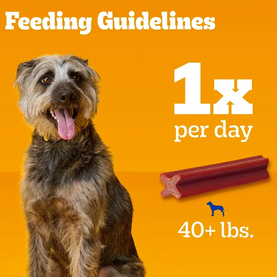 Pedigree DENTASTIX Dog Dental Treats Bacon 32 Count