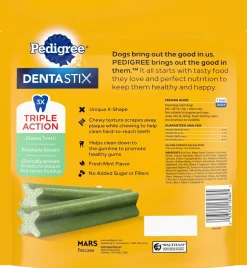 Pedigree DENTASTIX Fresh Dog Dental Treats 28 Count