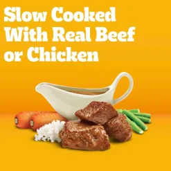Pedigree Homestyle Meals Adult Wet Dog Food Variety Pack Prime Rib & Roasted Chicken 12 Count 9.9-lb