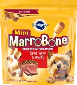 Pedigree MarroBone Biscuit Dog Treats Beef Mini 15-oz