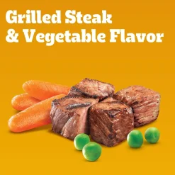 Pedigree Puppy Growth & Protection Dry Dog Food Grilled Steak & Vegetable 3.5-lb