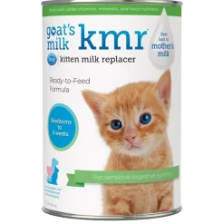 PetAg Goat's Milk KMR Kitten Milk Replacer Liquid for Kittens 11-oz