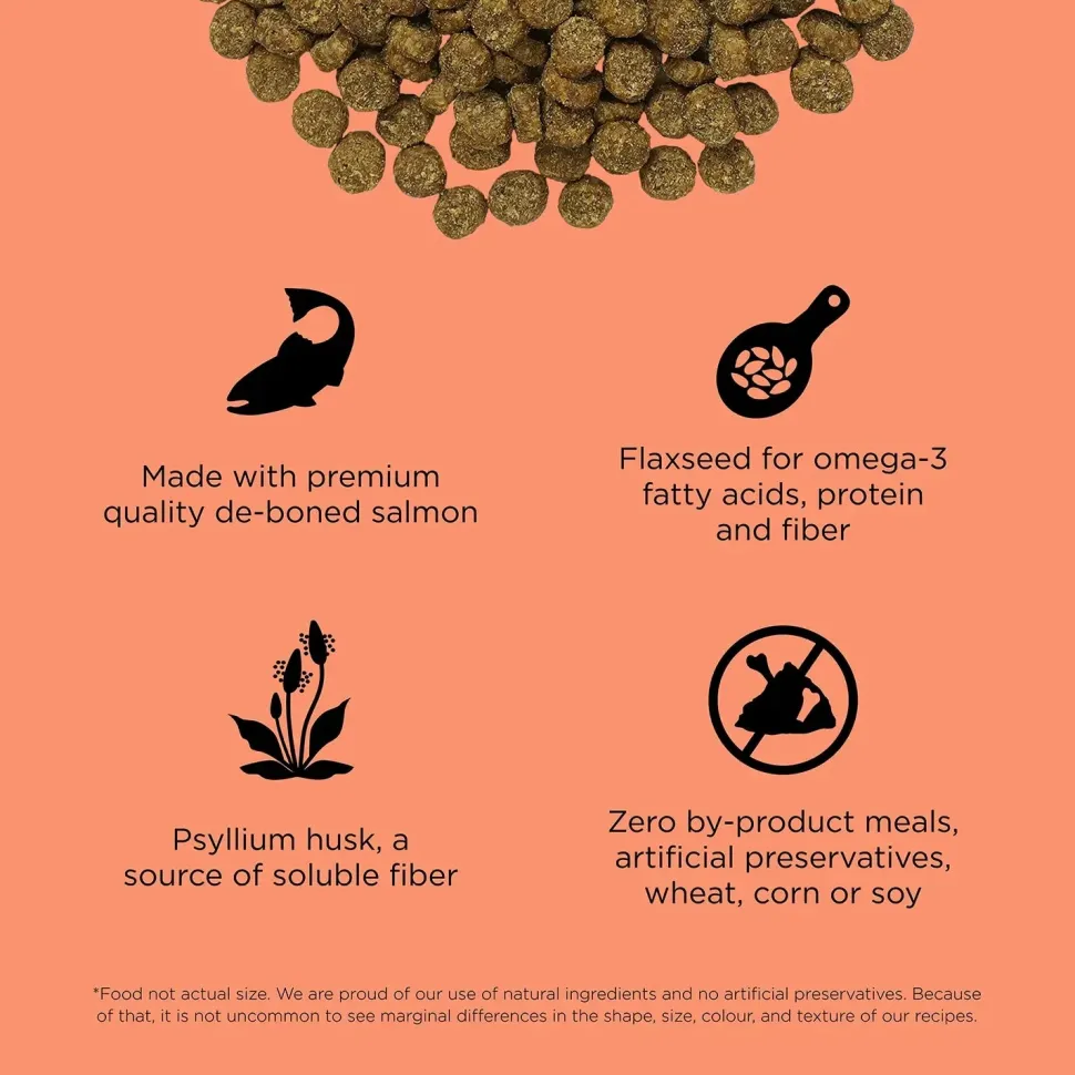 Petcurean Go! Solutions Weight Management & Joint Care Grain-Free Dry Cat Food Salmon 3-lb