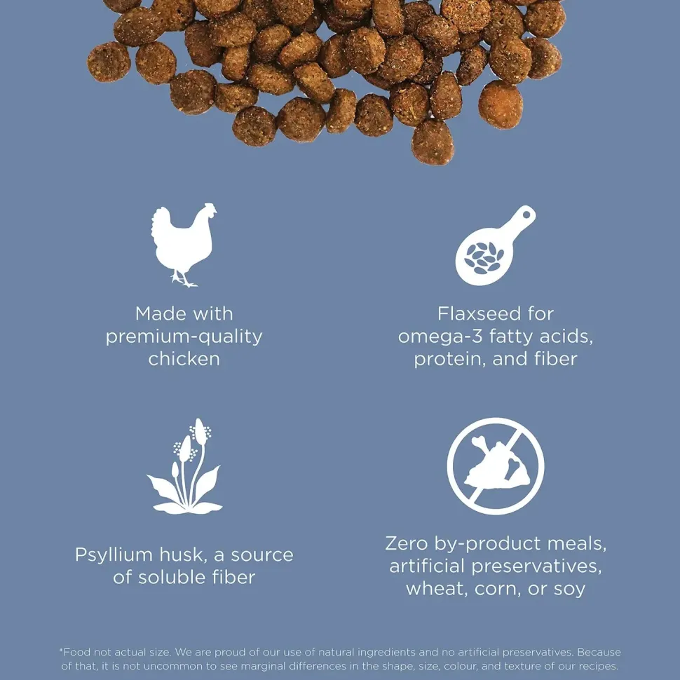 Petcurean Go! Solutions Weight Management & Joint Care Grain-Free Dry Cat Food Chicken 3-lb