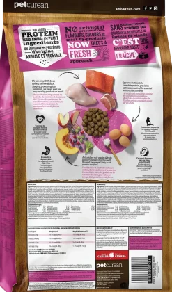 Petcurean Now Fresh Grain-Free Adult Formula Dry Cat Food Turkey, Salmon & Duck 3-lb
