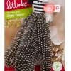 Petlinks Safari HappyNip Zippy Zebra Feathers Catnip Toy Black & White Medium