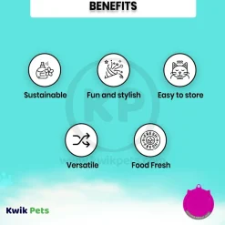 Petmate Kitty Kaps Pet Food Can Topper Clipstrip Display Assorted One Size