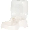 Petmate Pet Cafe Automatic Dog & Cat Gravity Water Bowl Pearl Silver Small