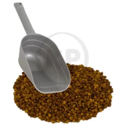 Petmate Pet Food Scoop with Microban Mason Silver Medium