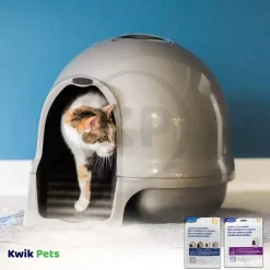 Petmate Zeolite Filter for Hooded Cat Litter Pan Black Jumbo