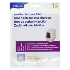 Petmate Zeolite Filter for Hooded Cat Litter Pan Black Jumbo
