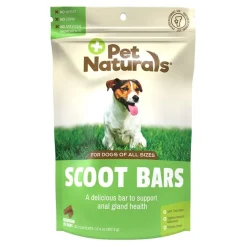 Pet Naturals Scoot bars Digestive Support Dog Chews 30 Count 12.4-oz