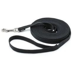 PetSafe Cotton Training Lead for Dogs Black 5/8 In X 20 ft
