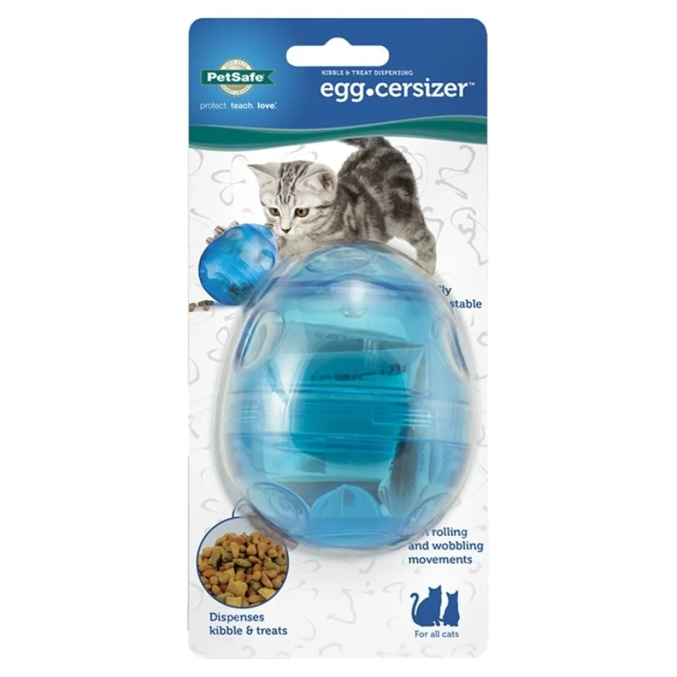 PetSafe Funkitty Egg-Cersizer Treat-Dispensing Cat Toy