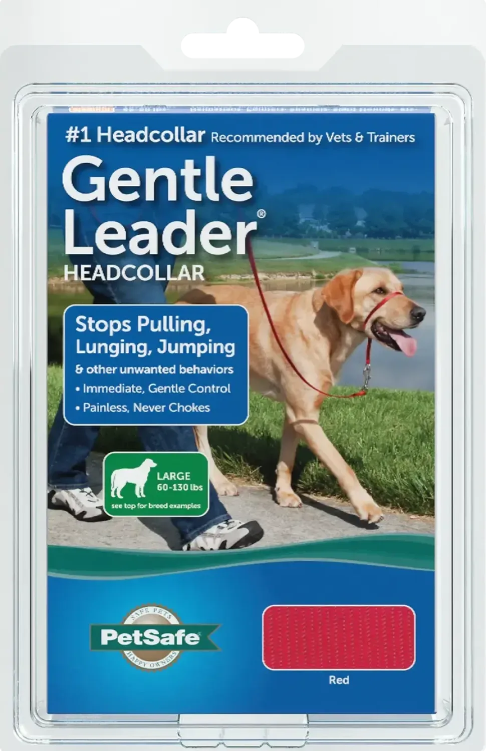 PetSafe Gentle Leader No-Pull Dog Headcollar Red Large
