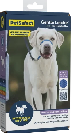 PetSafe Gentle Leader No-Pull Dog Headcollar Royal Blue Large