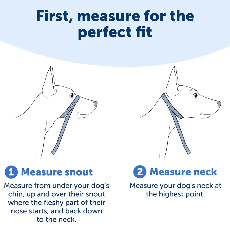 PetSafe Gentle Leader No-Pull Dog Headcollar Royal Blue Large