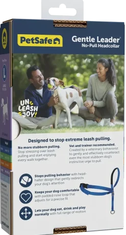 PetSafe Gentle Leader No-Pull Dog Headcollar Royal Blue Large